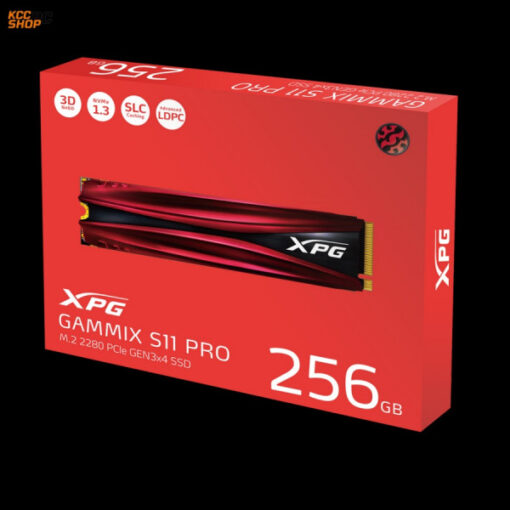 SSD 256G Adata XPG Gammax S11 Pro M.2 NVMe PCIe Gen3x4 (AGAMMIXS11P-256GT-C)