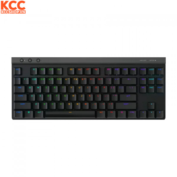 Bàn phím gaming không dây Logitech G515 LightSpeed TKL Black