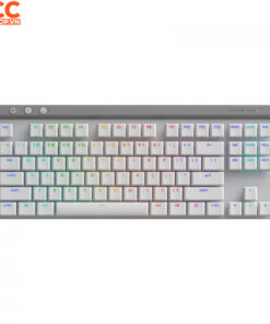 Bàn phím gaming không dây Logitech G515 LightSpeed TKL White