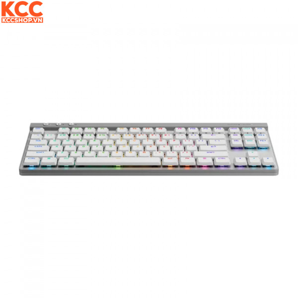 Bàn phím gaming không dây Logitech G515 LightSpeed TKL White