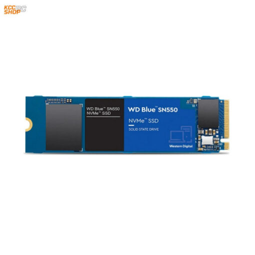Ổ cứng SSD WD SN550 Blue 500GB M.2 2280 PCIe NVMe 3x4 (Đọc 2400MB/s - Ghi 1750MB/s) - (WDS500G2B0C)
