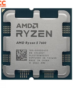 CPU AMD Ryzen 5 7600 Tray (3.8 GHz Upto 5.1GHz / 38MB / 6 Cores, 12 Threads / 65W / Socket AM5)