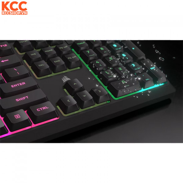 Bàn phím gaming Corsair K55 CORE RGB (CH-9226C65-NA)