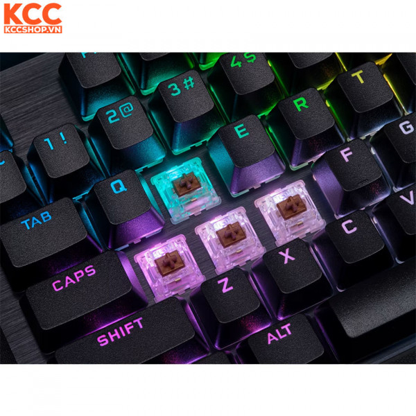 Bàn phím gaming Corsair K70 PRO Black MX Brown RGB (CH-9109412-NA)