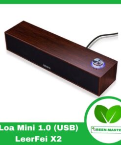 Loa Gỗ dài Leefel X2 (Gỗ ngang)