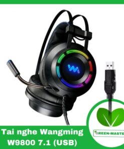 Tai 7.1 WM9800 Wamming LED (Màu Hồng/ Màu đen)+ Hộp