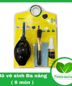 Bộ vệ sinh Laptop 6 món Arigato xịn