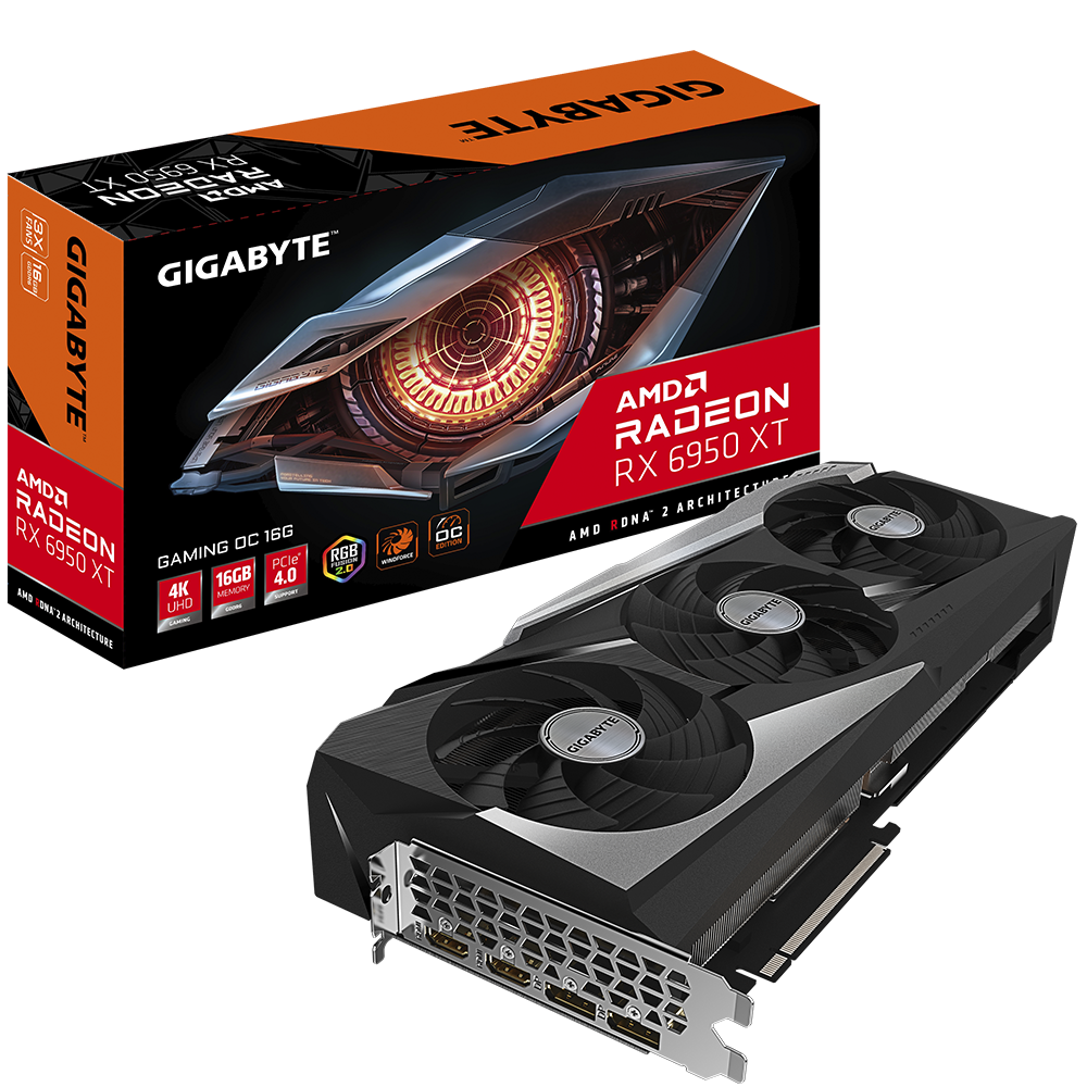 Card Màn Hình GIGABYTE Radeon RX 6950 XT GAMING OC 16G