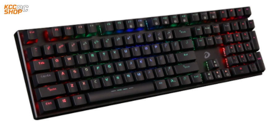 Bàn Phím cơ Dareu EK810 Multi-Led Black (USB/Multi Led/Red/Brown/Blue switch)