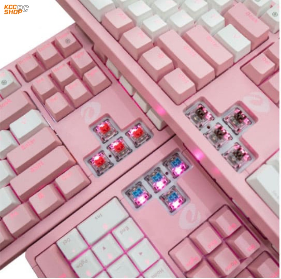 Bàn Phím cơ Dareu EK1280s Pink White