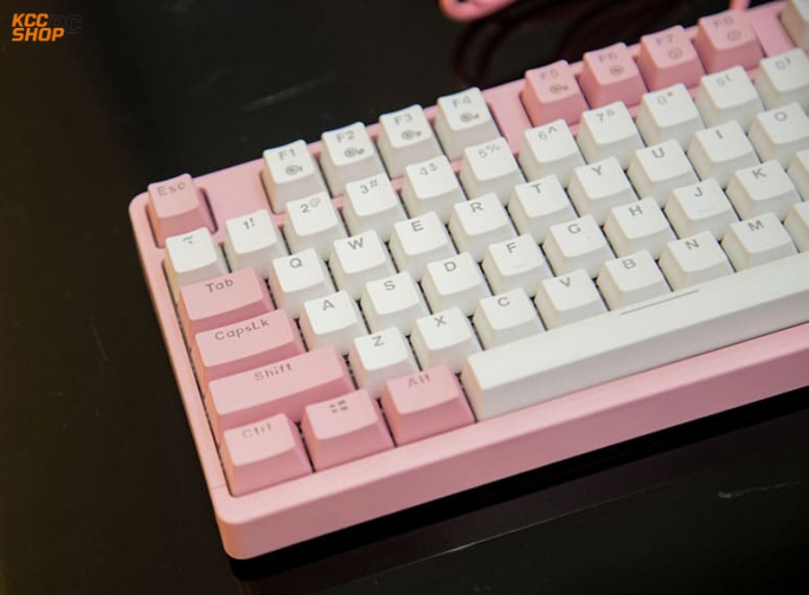 Bàn Phím cơ Dareu EK1280s Pink White