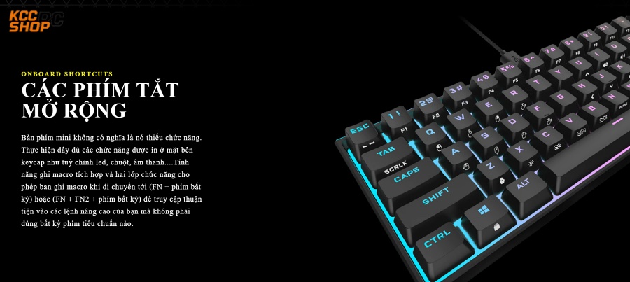 Corsair K65 Mini Speed sw