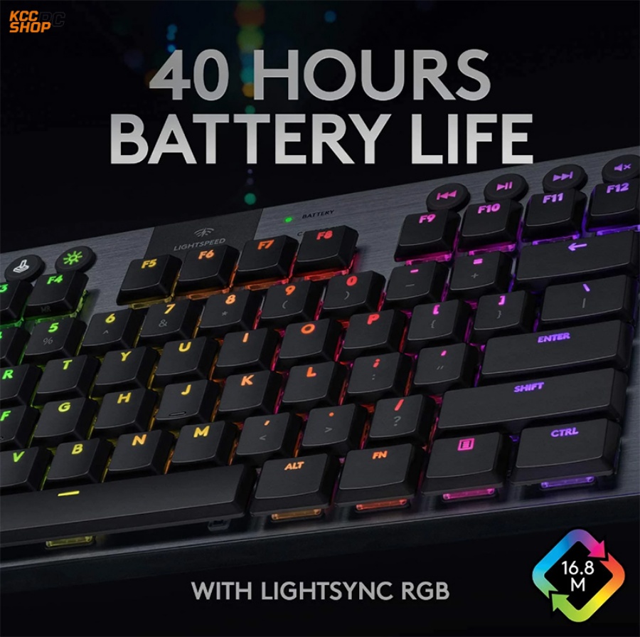 Logitech G913 TKL Lightspeed Wireless RGB