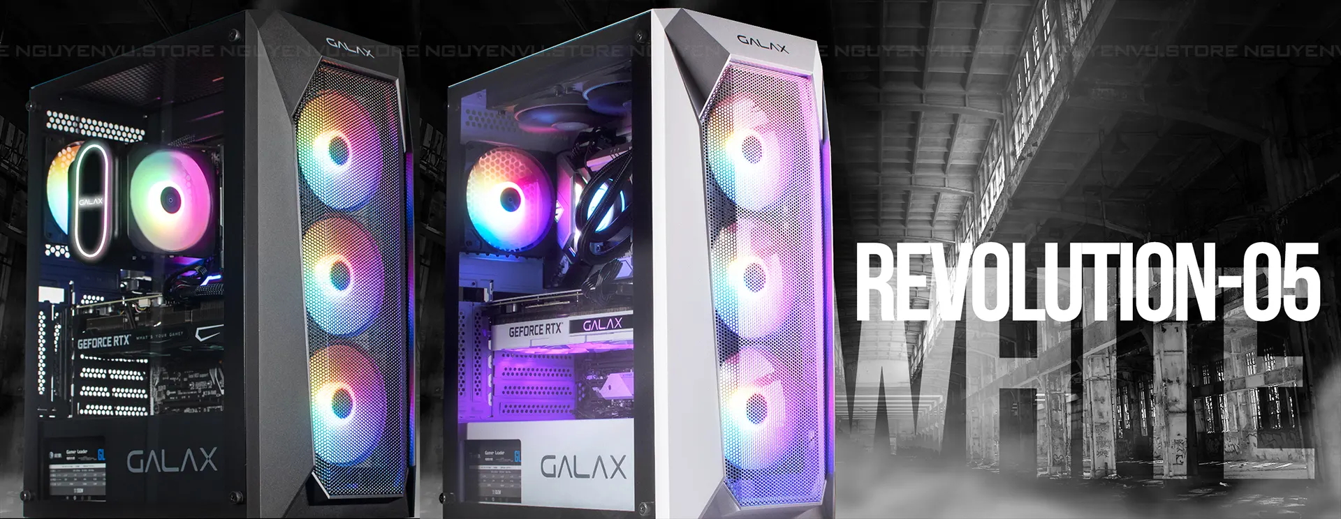 Case Galax Revolution-05 Mid Tower | Nguyễn Vũ Store