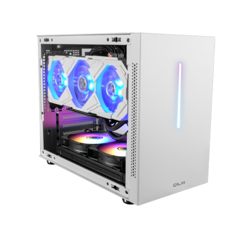 Case Máy Tính Galax Revolution (Mini ITX/M-ATX/White/No Fan/Rev-03) | Tin  Học Đại Việt