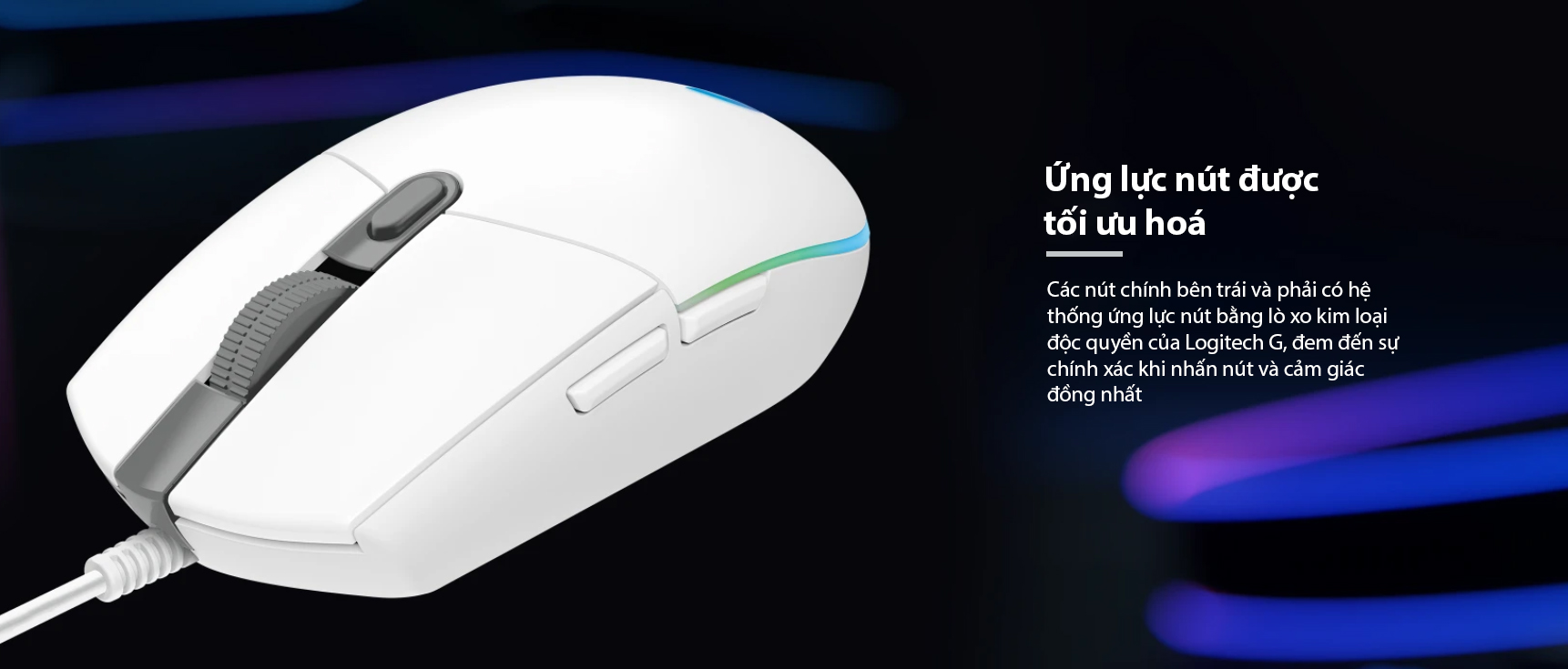 Chuột chơi game Logitech G102 Gen2 Black (USB/RGB/Đen) 5