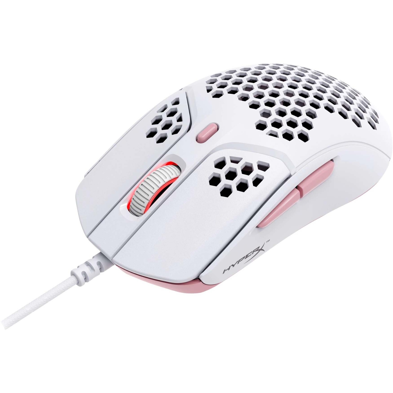 Chuột HyperX Pulsefire Haste White/Pink