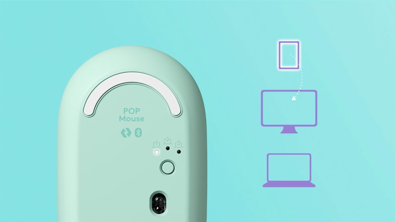 Chuột không dây Logitech Pop Emoji Blast Yellow (USB/Bluetooth/Vàng) 5