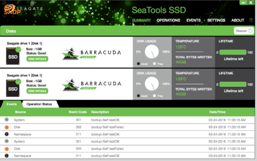 SSD Seagate BarraCuda Q5
