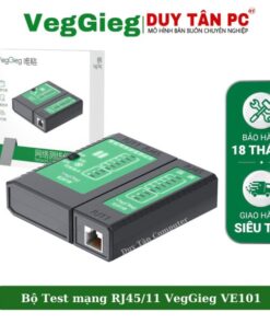 Hộp test mạng RJ45/RJ11 VEGGIEG VE101