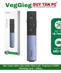 Bút trình chiếu VegGieg VLP001 (Tia xanh ) XÁM