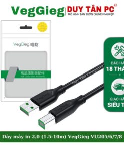 Dây Usb in 2.0 VEGGIEG VU206 3M