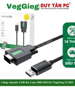 Dây USB to DB9 (RS232/ Đầu âm) (1,5M) VEGGIEG VU401 1,5M