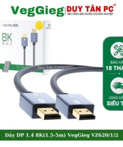 Dây Display port nối dài 3m 8K VEGGIEG_VZ621