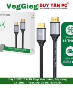 DÂY HDMI QUANG 2.0 4K VH707 10M