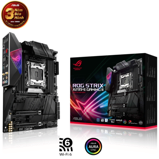Mainboard ASUS ROG STRIX X299 - E GAMING II (Intel X299, Socket 2066, ATX,8 khe RAM DDR4)