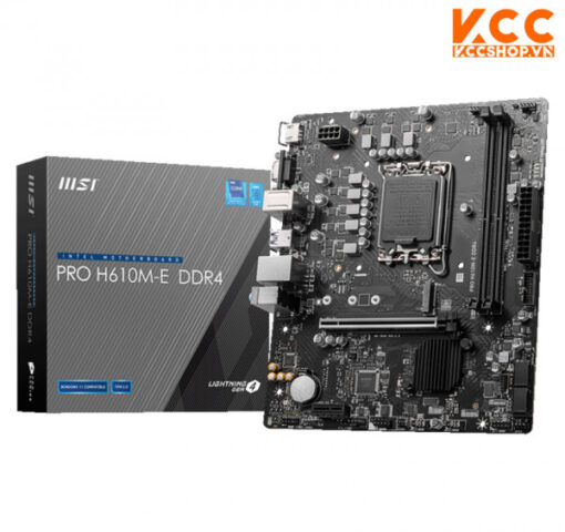 Mainboard MSI PRO H610M-E DDR4