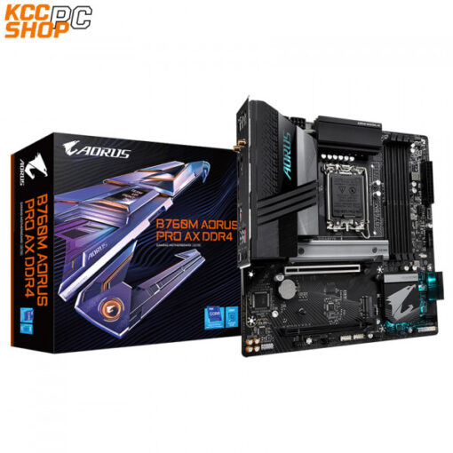 Mainboard GIGABYTE B760M AORUS PRO AX DDR4 (Intel B760 / LGA 1700 / 128 GB DDR4)