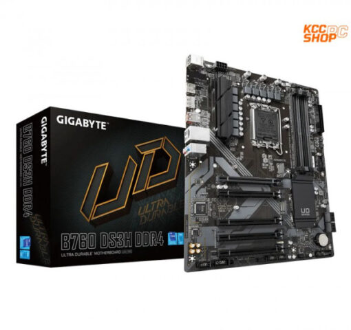 Mainboard GIGABYTE B760 DS3H DDR4 (Intel B760 / ATX / Socket 1700 / 128GB DDR4)