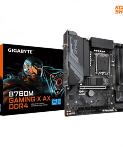 Mainboard GIGABYTE B760M GAMING X AX DDR4 (Intel B760 / LGA 1700  / 128GB DDR4 / Micro ATX)