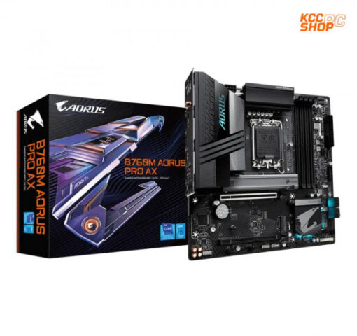 Mainboard GIGABYTE B760M AORUS PRO AX DDR5 (Intel B760 / LGA 1700 / 128 GB DDR5)