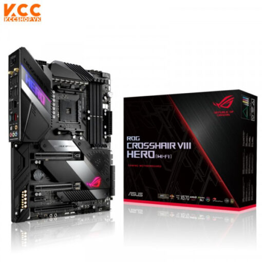 Mainboard ASUS ROG Crosshair VIII Hero Wi-Fi (AMD X570, Socket AM4, ATX, 4 x Ram DDR4)