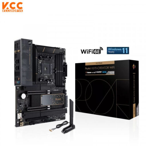 Mainboard ASUS ProArt X570-CREATOR WIFI (AMD X570, Socket AM4, ATX, 4 Khe Cắm Ram DDR4)