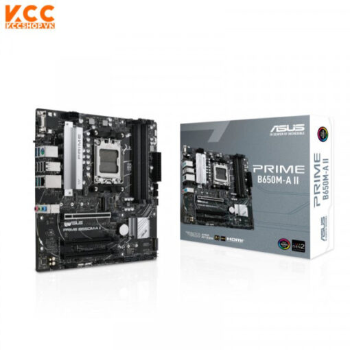 Mainboard ASUS PRIME B650M-A II (AMD AM5,  B650, 4 x DDR5, mATX)