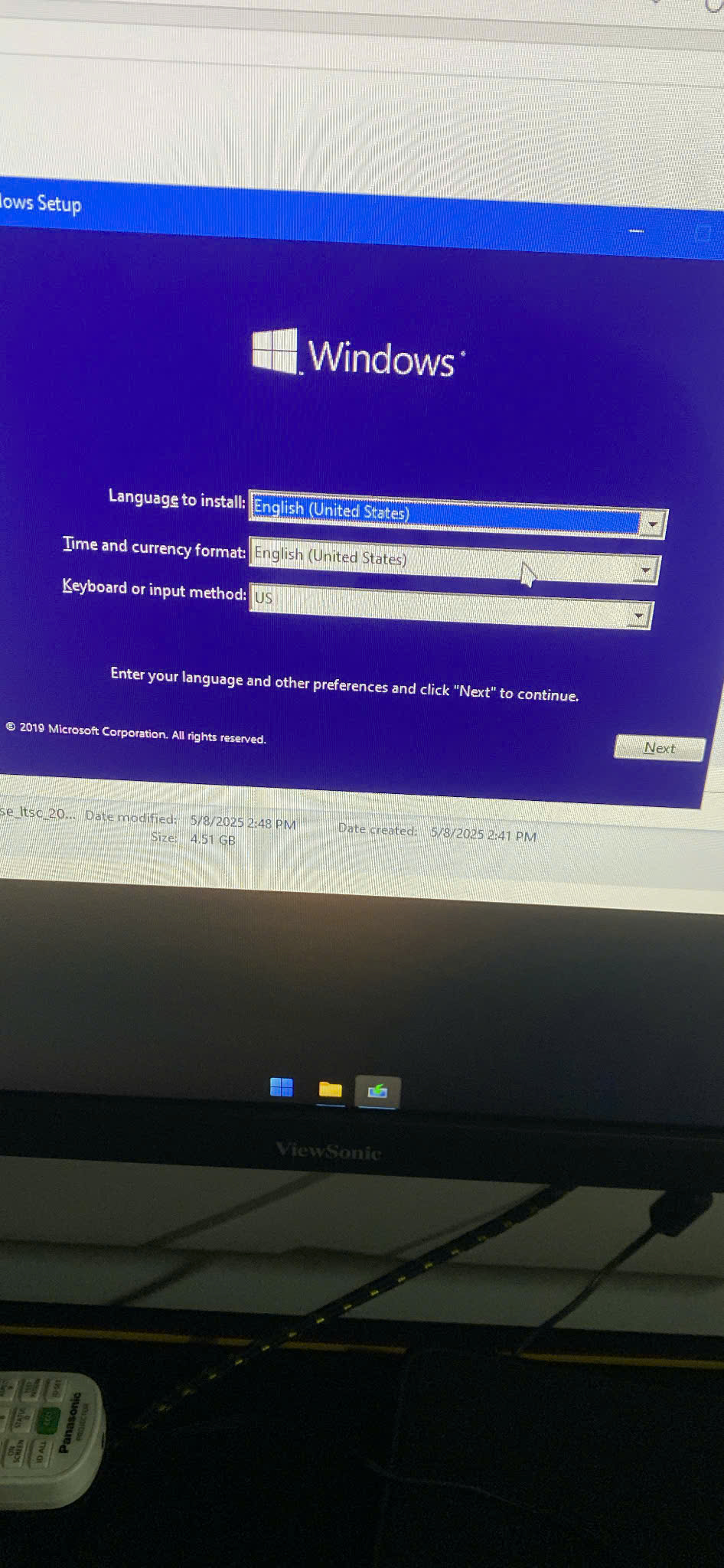 Tiến hành cài windows sau khi đã kiểm tra phần cứng