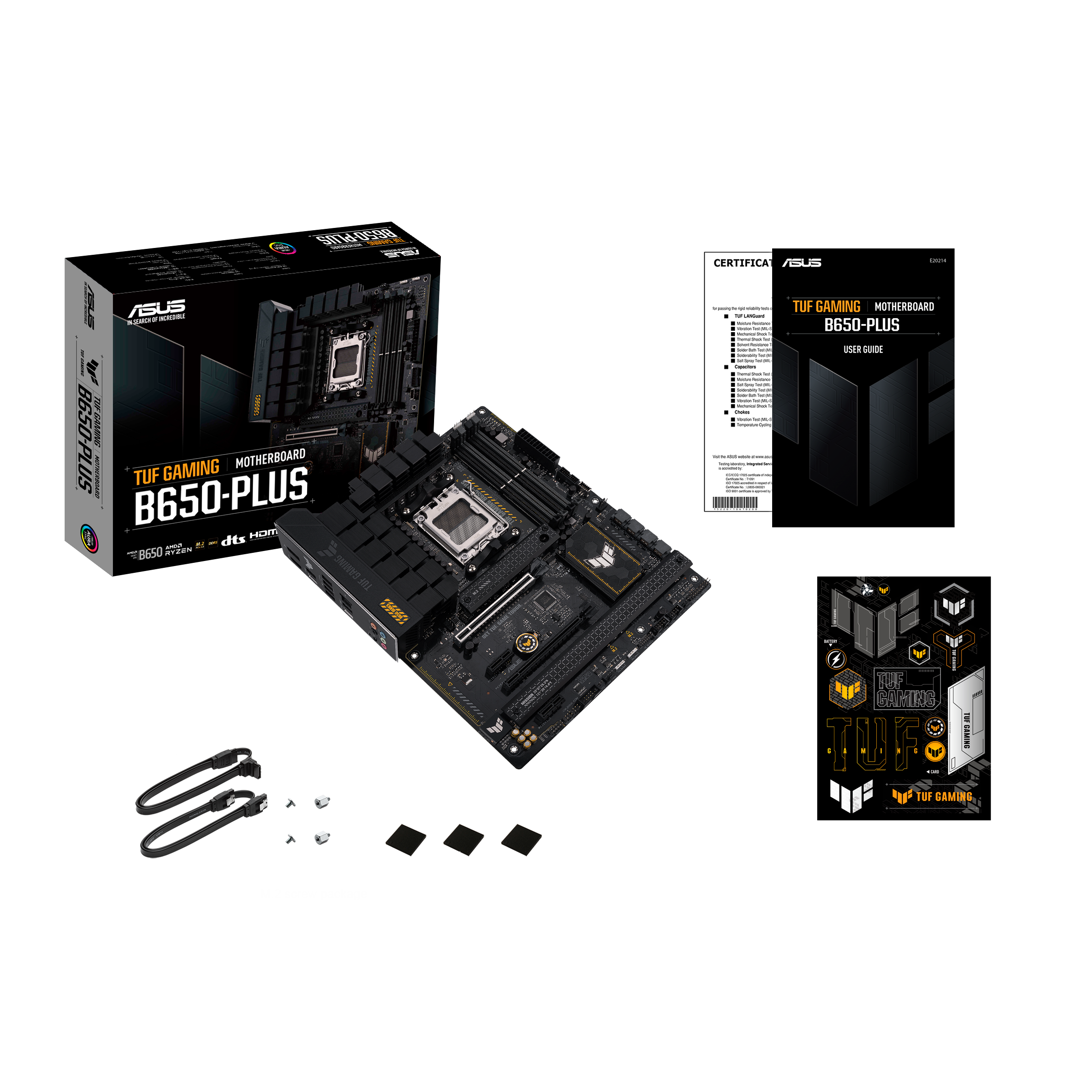 TUF GAMING B650-PLUS What’s In the Box image