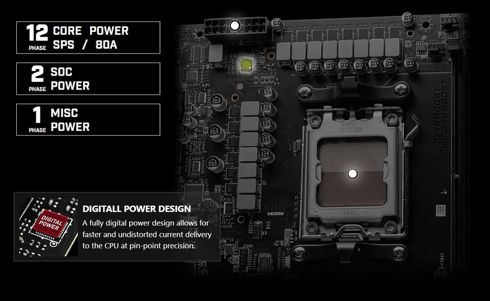 Mainboard MSI MAG B650M MORTAR WIFI - songphuong.vn