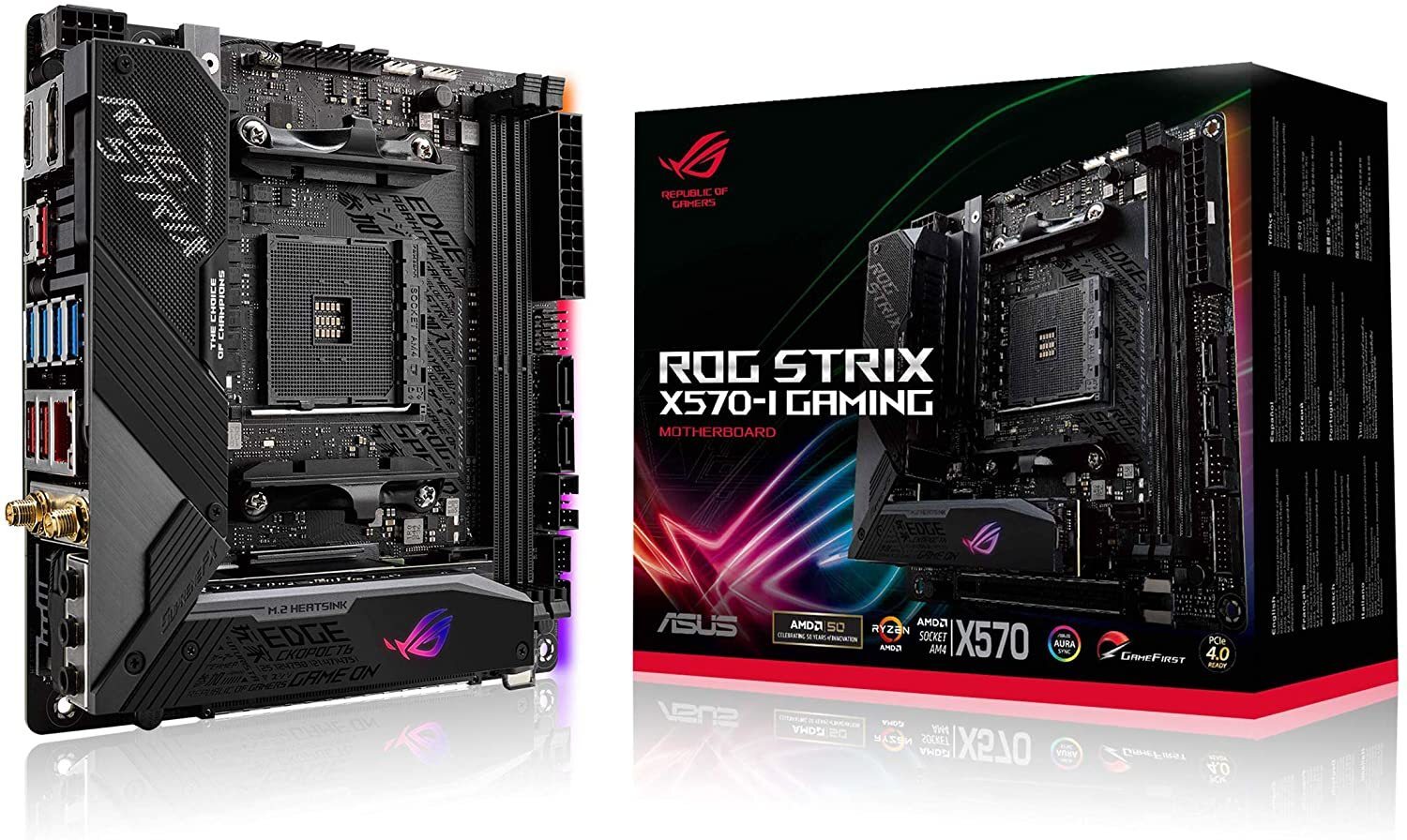 ASUS ROG Strix X570-I Gaming AM4 AMD Motherboard for sale online | eBay